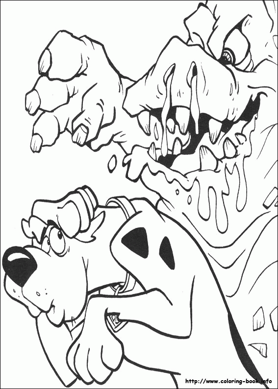Scooby Doo kolorowanki